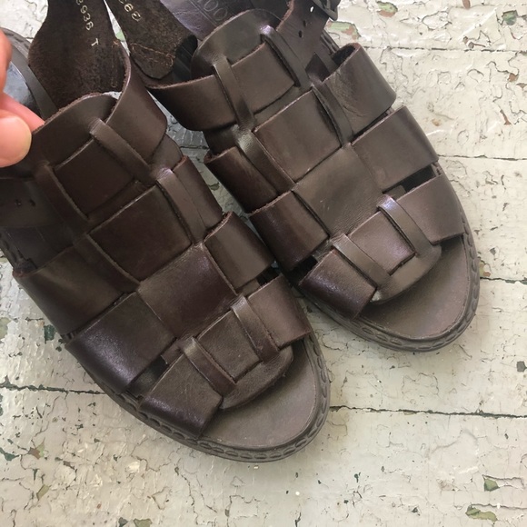 90’s Platform Leather Sandals - Picture 7 of 7